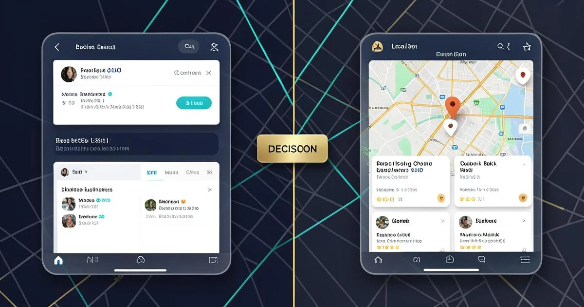 Organic search and local map search compared for Chennai businesses